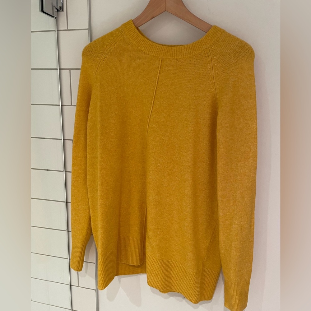 joe fresh yellow sweater